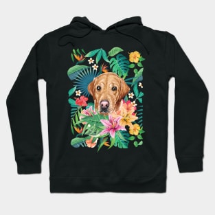 Tropical Labrador Retriever 1 Hoodie